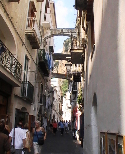 Amalfi, un vicolo