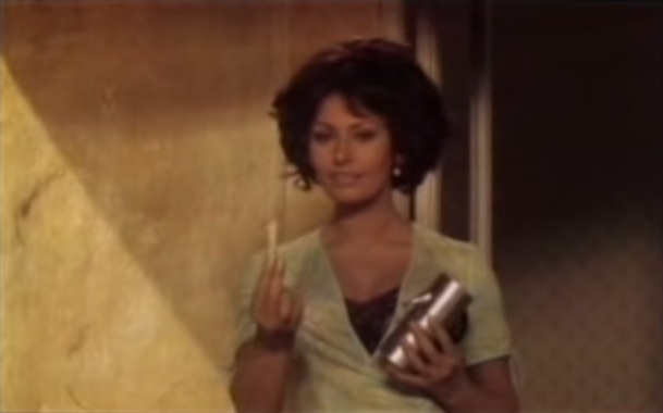 Napoli, caffè preparato da Sofia Loren